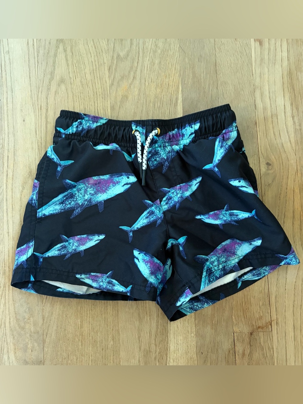🦈🌊 Art Class Boys Shark Swim Trunks | Size M (8) | Great Condition